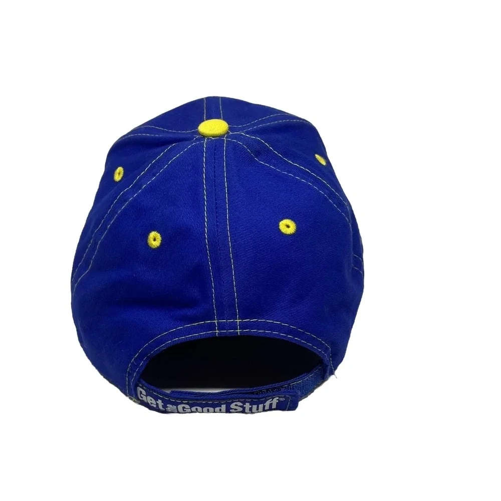 NAPA Racing‎ Martin Truex Jr #56 Blue and Yellow Adjustable Cap Hat RON CAPPS